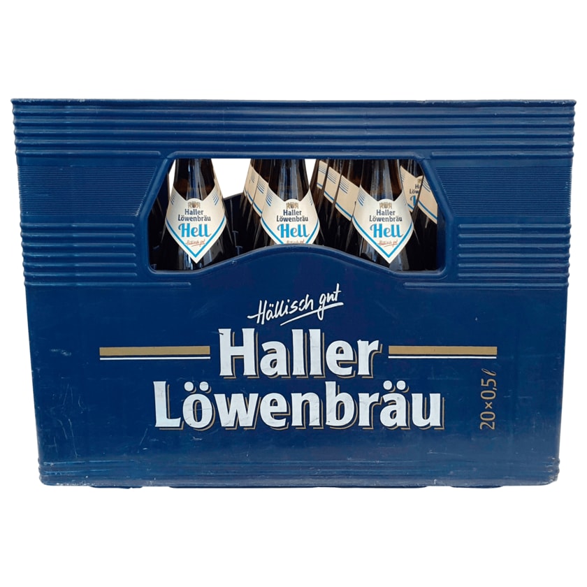 Haller Löwenbräu Hell 20x0,5l